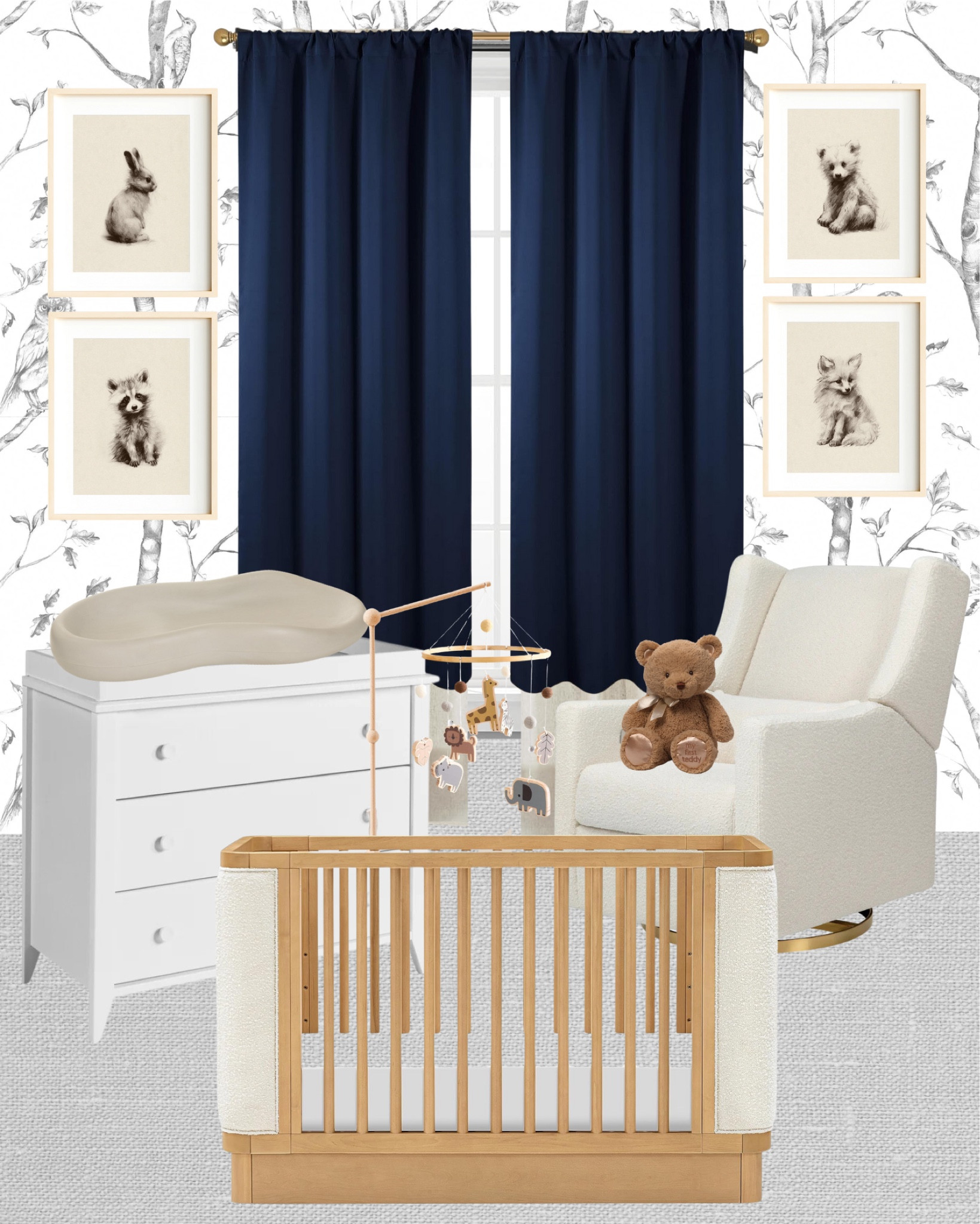Nursery inspo / timeless & neutral 

#LTKBaby #LTKHome