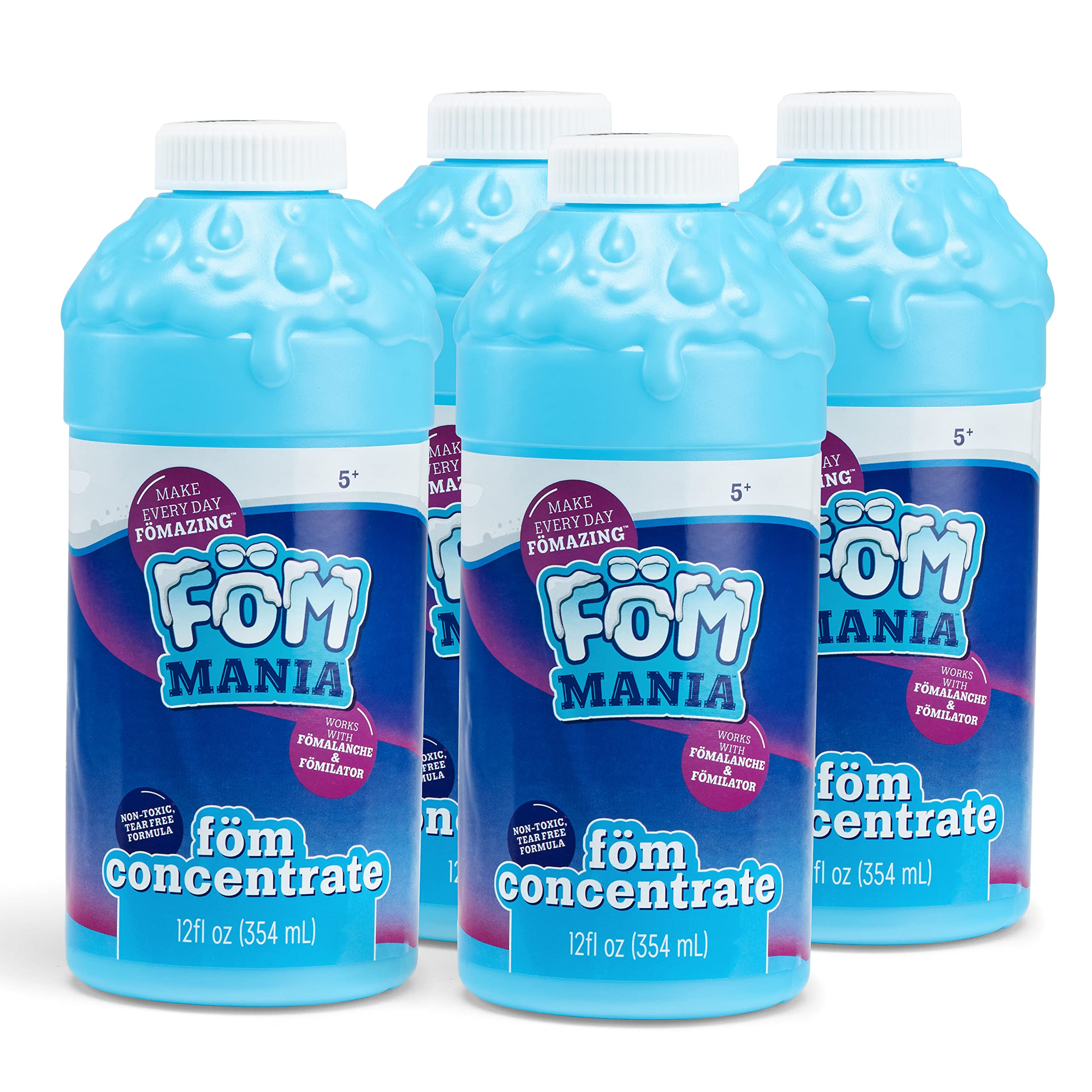 Little Kids Fom Mania Foam Refills|Non Toxic Tear Free Formula| Amazon Exclusive 4 Pack Includes ... | Amazon (US)