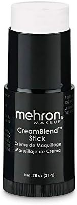 Mehron Makeup CreamBlend Stick - Body Paint (.75oz) (White) | Amazon (US)