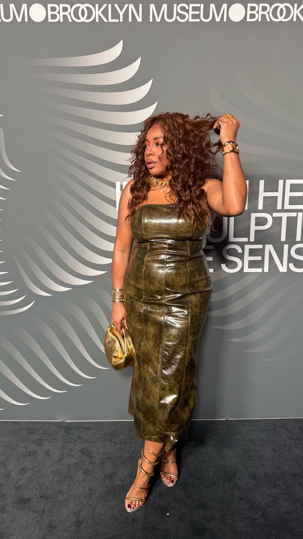 You’re scrolling too fast if you missed this dress.

The washed leather texture, the body-skimming fit, the gold accessories, the barely-there heel… this is one of those looks that does all the talking before you even say a word. It feels elevated, expensive, and just bold enough without crossing into overdone. The kind of outfit that instantly upgrades dinner plans, rooftop drinks, or any “I need to look GOOD tonight” moment. 🤎✨

Style tip
Mix rich textures with delicate heels to keep the look balanced and feminine instead of heavy.

#LTKootd #LTKgrwm #LTKSaleAlert