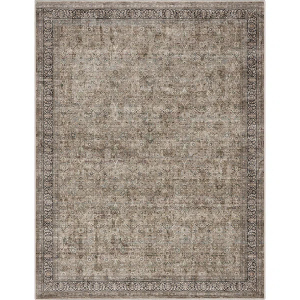 Well Woven Asha Delphine Vintage Persian Oriental Beige Area Rug | Wayfair North America