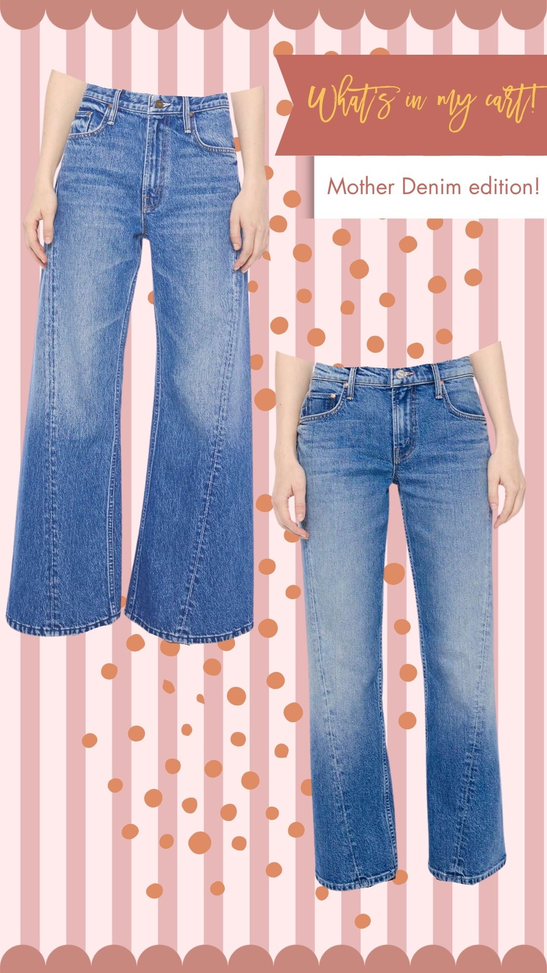 What’s in my cart…Mother Denim Edition. Several styles on sale!

#LTKdayinmylife #LTKSeasonal #LTKOver40