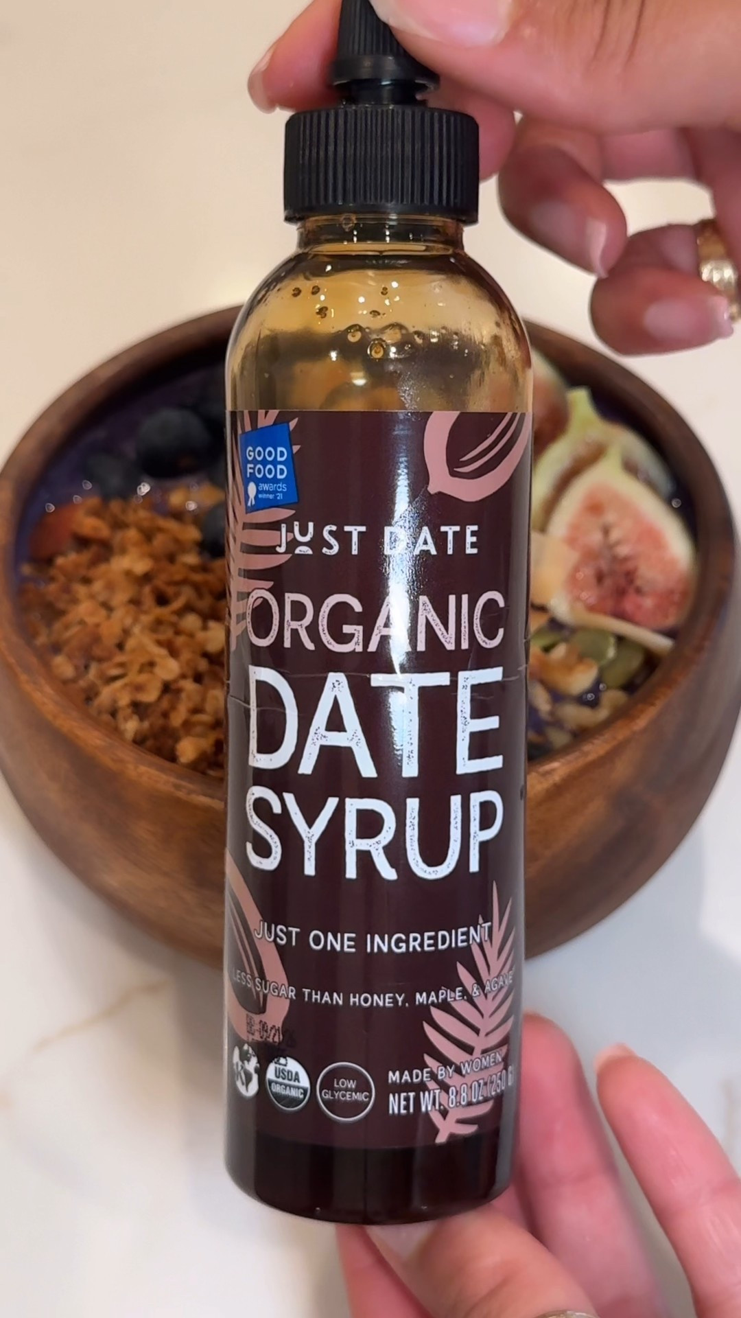 When I want a drizzle of sweetness, I choose natural-sugar options like this date syrup! Many shelf stable and better for you sweeteners exist 👏🏽

#LTKFamily #LTKHome