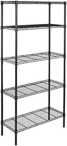 Amazon Basics 5-Shelf Adjustable, Heavy Duty Storage Shelving Unit (350 lbs loading capacity per ... | Amazon (US)