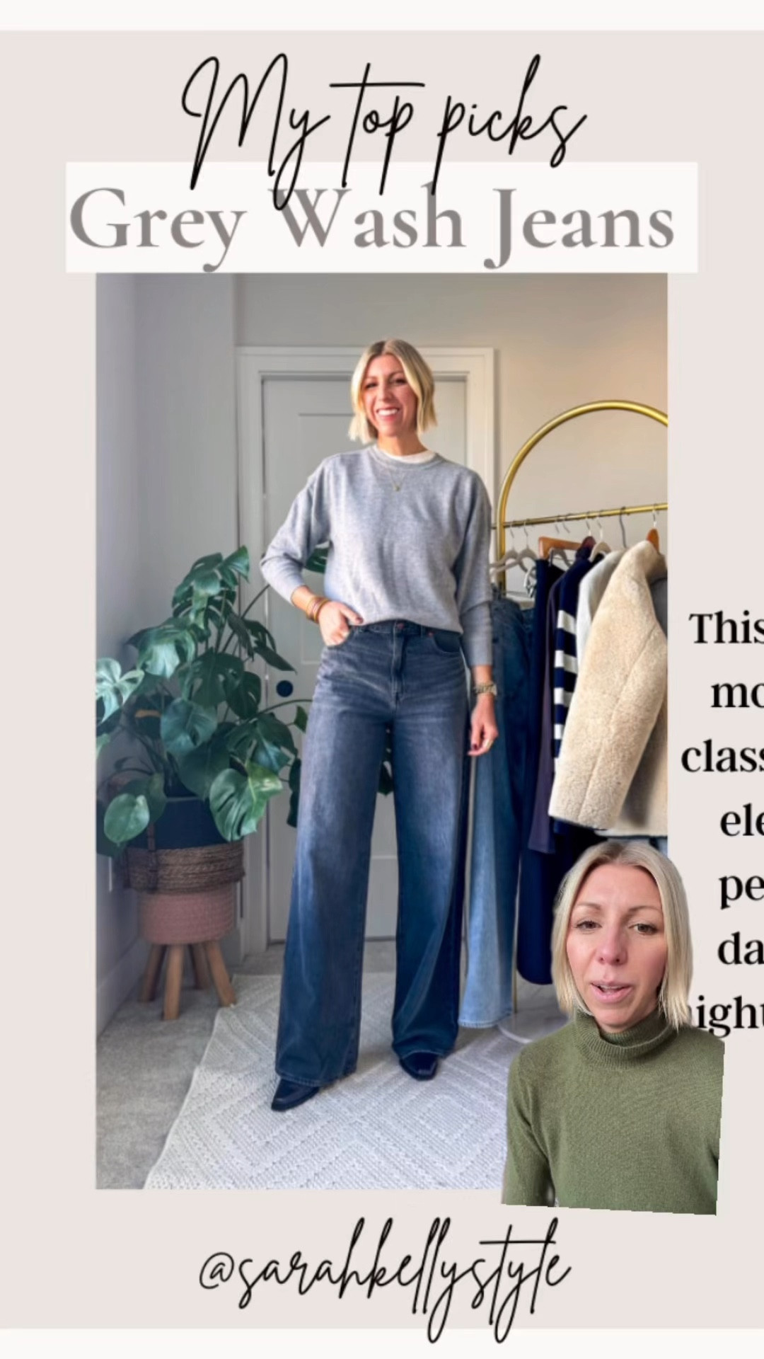 Wearable denim trends for 2025: grey wash jeans
Can easily be dressed up or down and will be very versatile with what you already have in your closet 


#LTKWatchNow #LTKStyleTip #LTKOver40