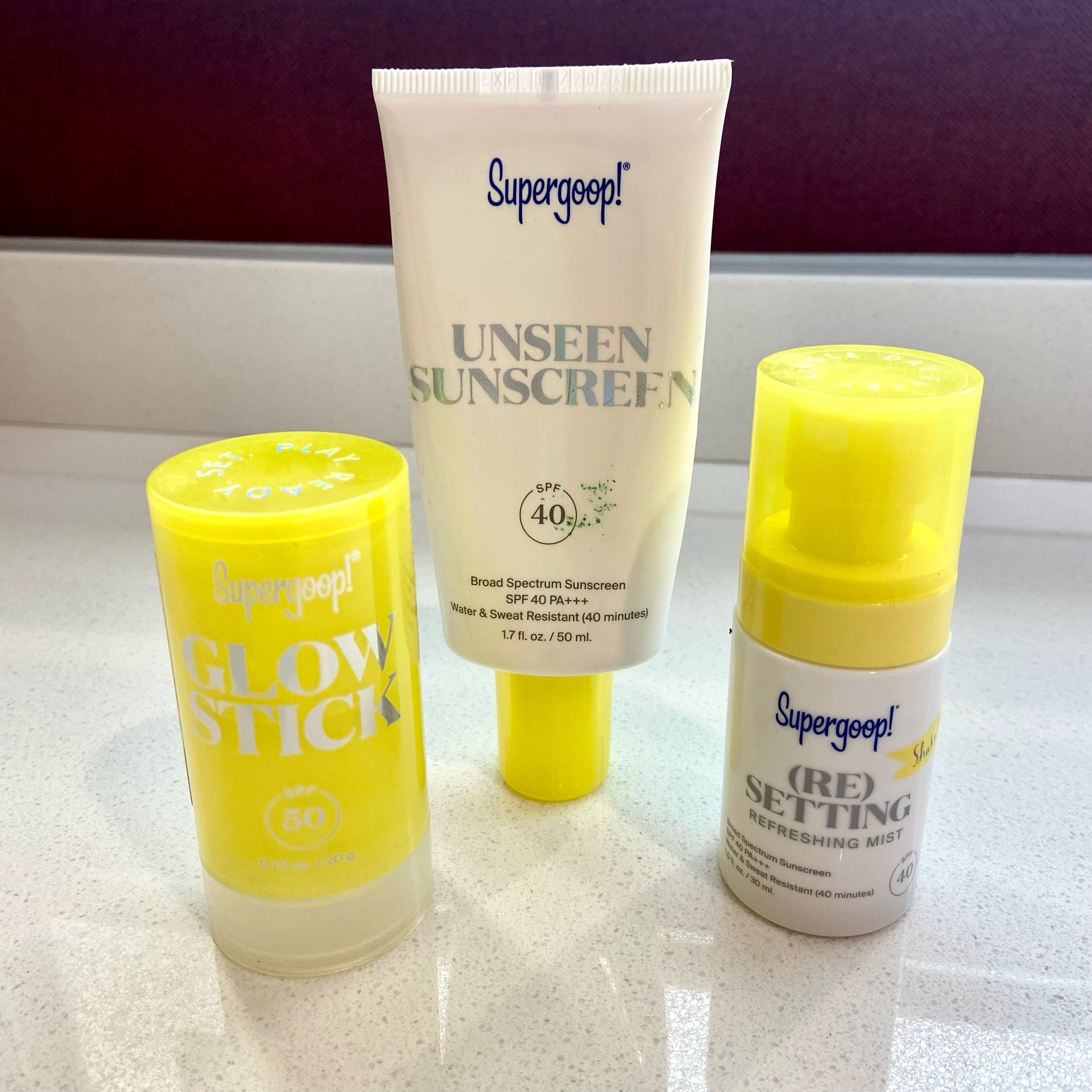 My favorite sun protection items to bring in my carry on bag.

#sunscreen #sunprotection

#LTKbeauty
