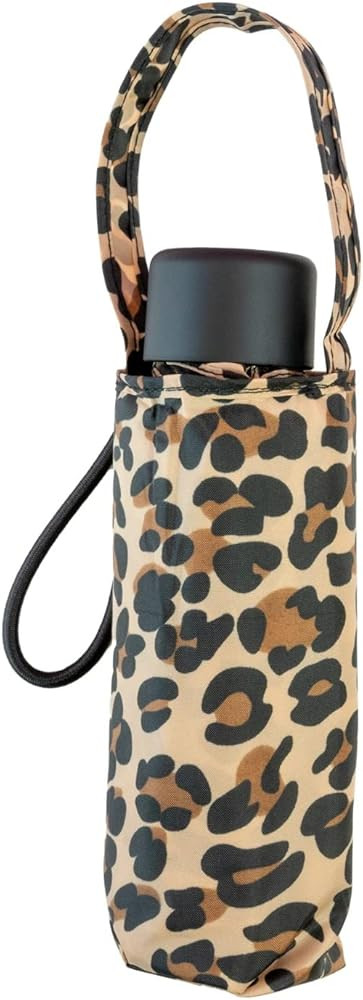 TOTES MICRO MINI PURSE MANUAL UMBRELLA-MANY STYLES (Leopard) | Amazon (US)