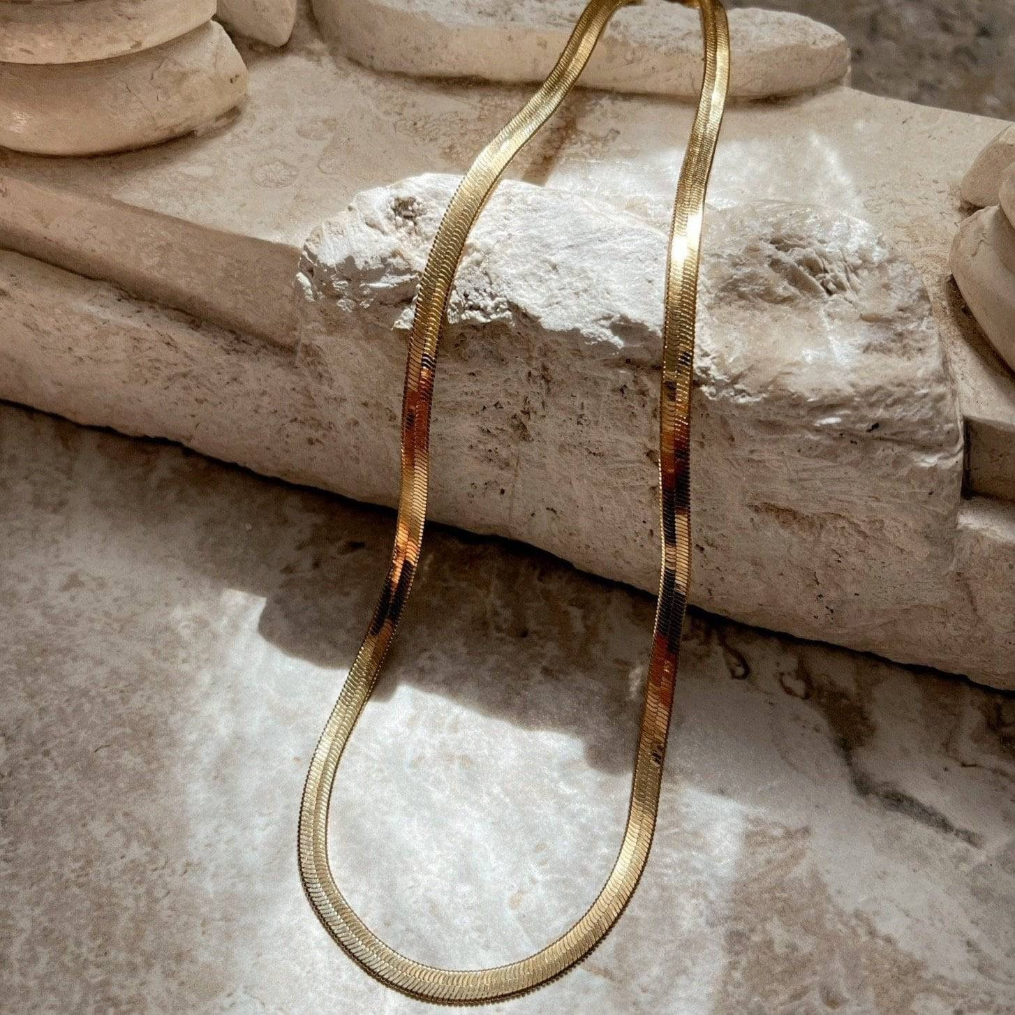 Forever Herringbone Necklace | Truly Blessed Jewels | Truly Blessed Jewels