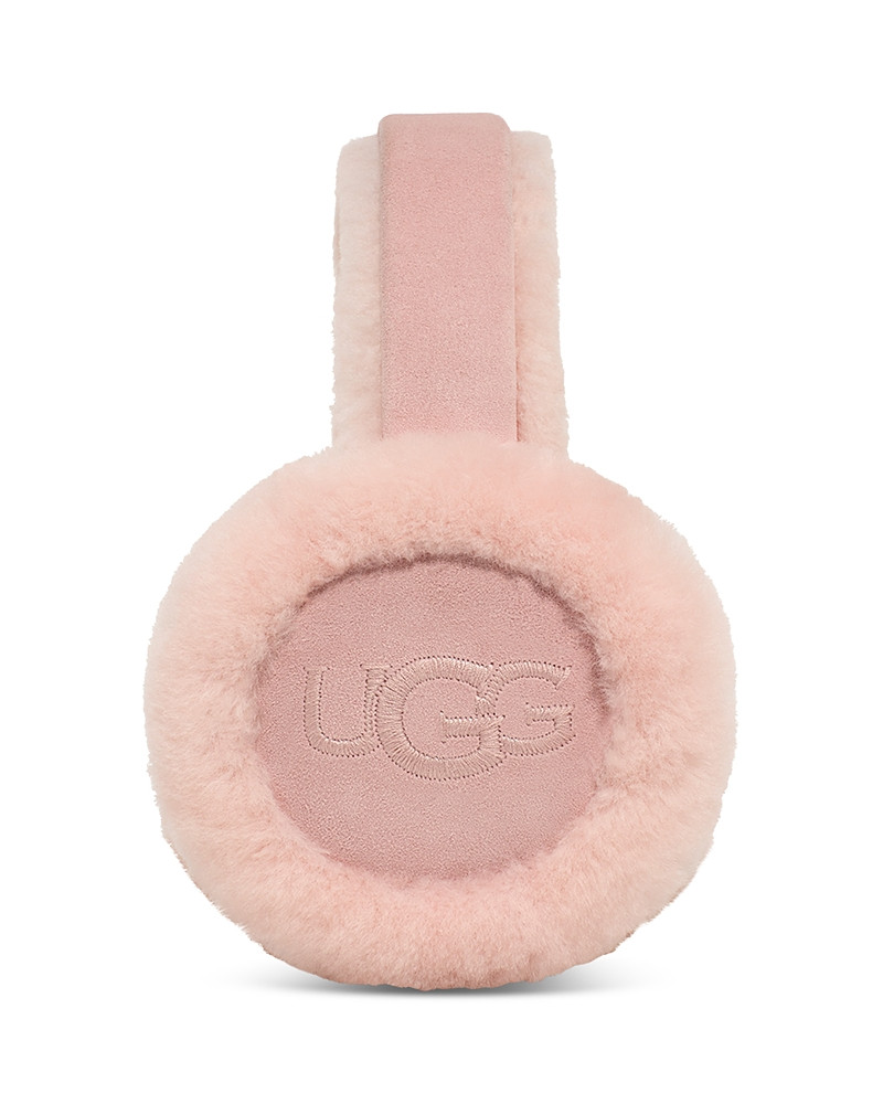 Ugg Embroidered Logo Shearling Earmuffs | Bloomingdale's (US)