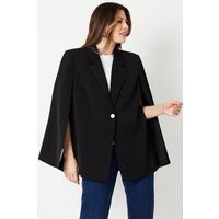 Premium Curve Cape Blazer | Debenhams UK