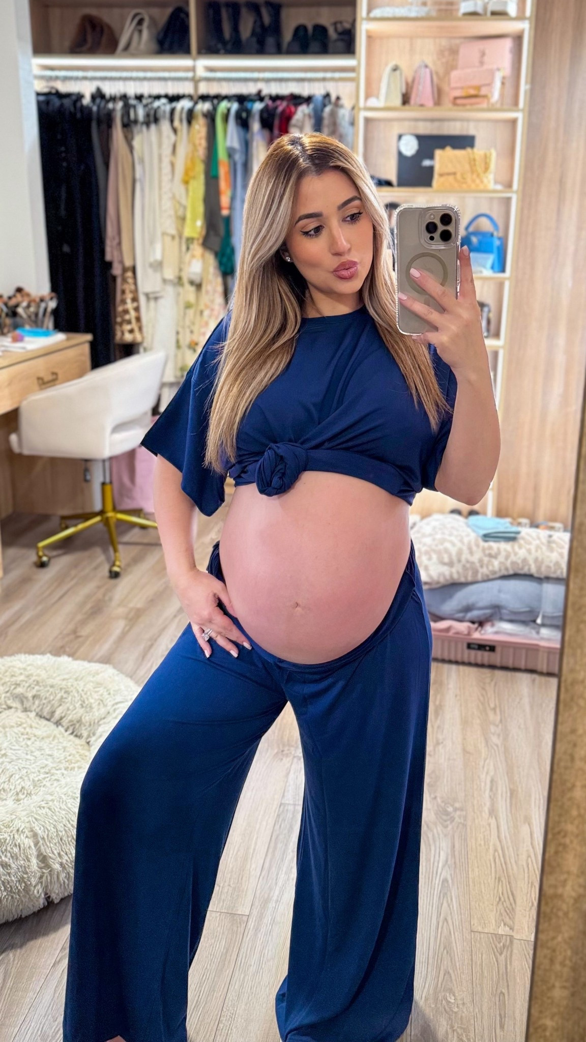 Love this cozy set 🫶🏼 wearing a size small in the top and bottom. Runs large and it’s an oversized fit which is so cozy for pregnancy. Currently 36 weeks and planning on taking this to the hospital with me.

#LTKBaby #LTKBump #LTKFindsUnder100