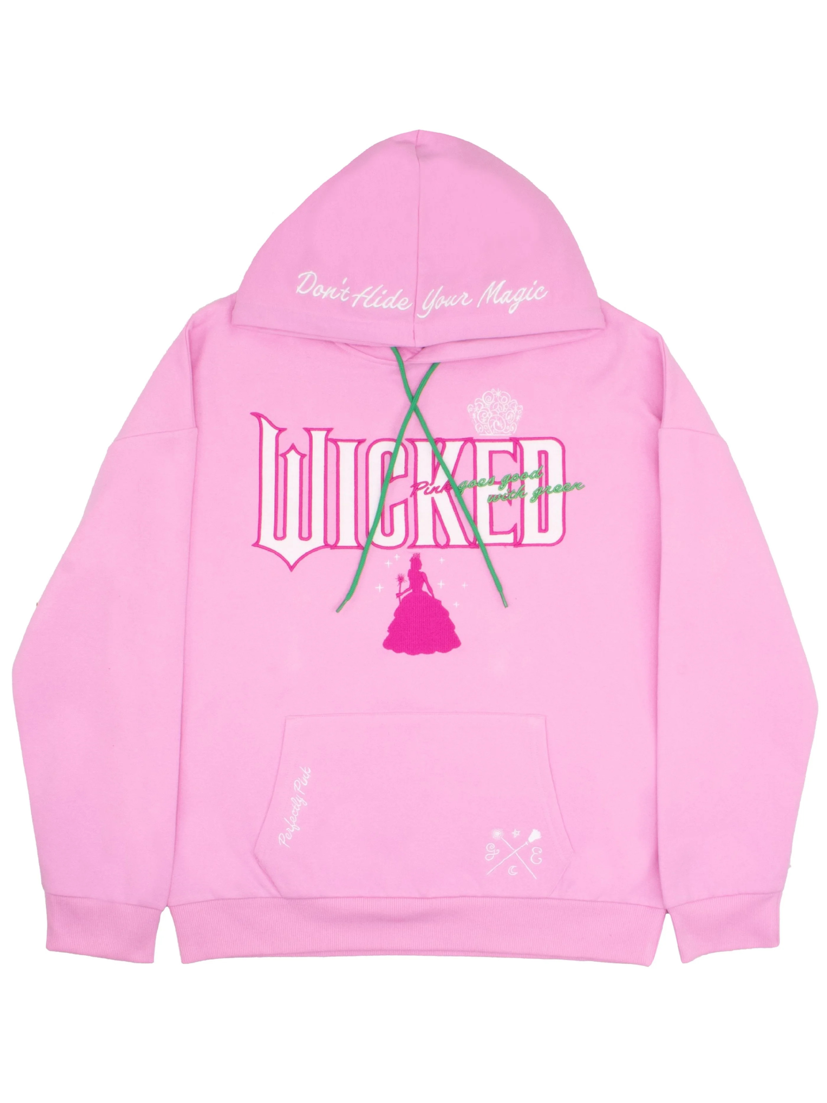 Wicked Women’s Embroidered Hoodie Sweatshirt with Long Sleeves, Sizes XXS-XXL | Walmart (US)