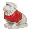 14-in H x 9-in W Off-white Bulldog Garden Statue | Lowe's