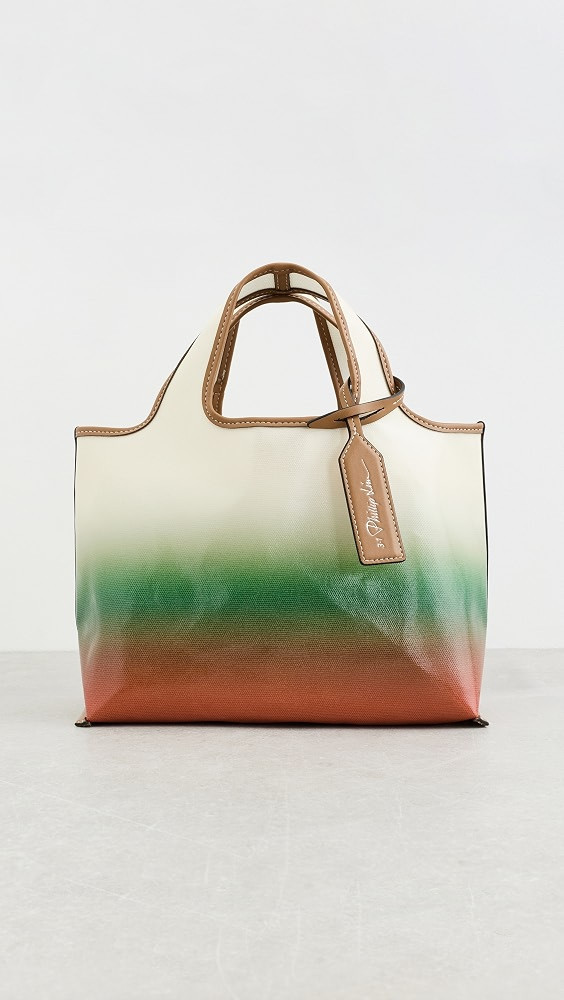 3.1 Phillip Lim Coated Ombre Canvas Mini Market Tote | Shopbop | Shopbop