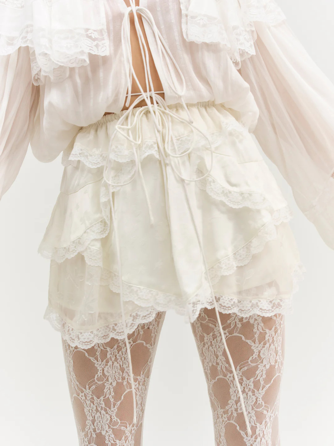 Jeanne Jacquard Mini Skirt | For Love & Lemons