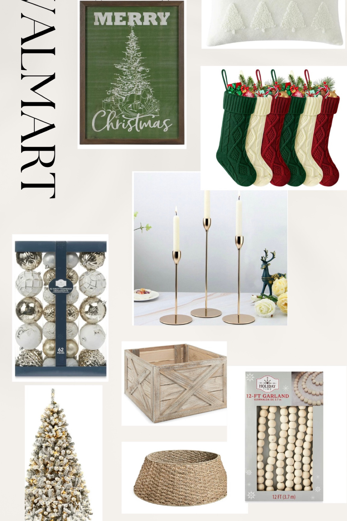 Beautiful Christmas decor from Walmart! 

#LTKSeasonal #LTKunder100 #LTKhome