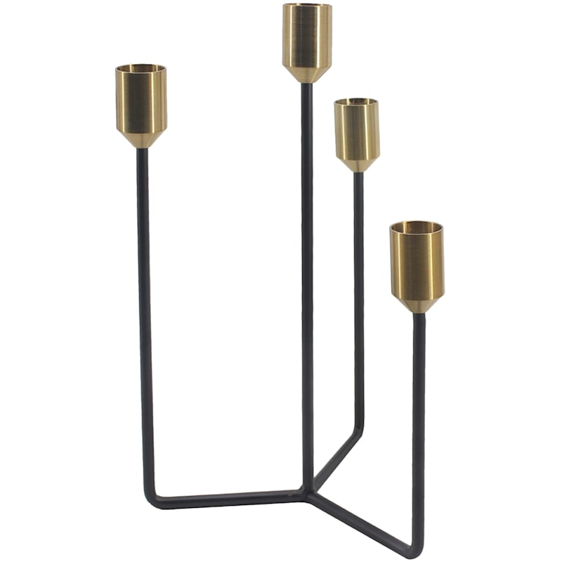 Metal Taper Candle Holder, 9.5" | At Home