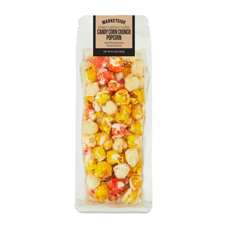 Marketside Candy Corn Crunch Popcorn with White Chocolate Flavored Drizzle, 6.5 oz, Shelf-Stable ... | Walmart (US)