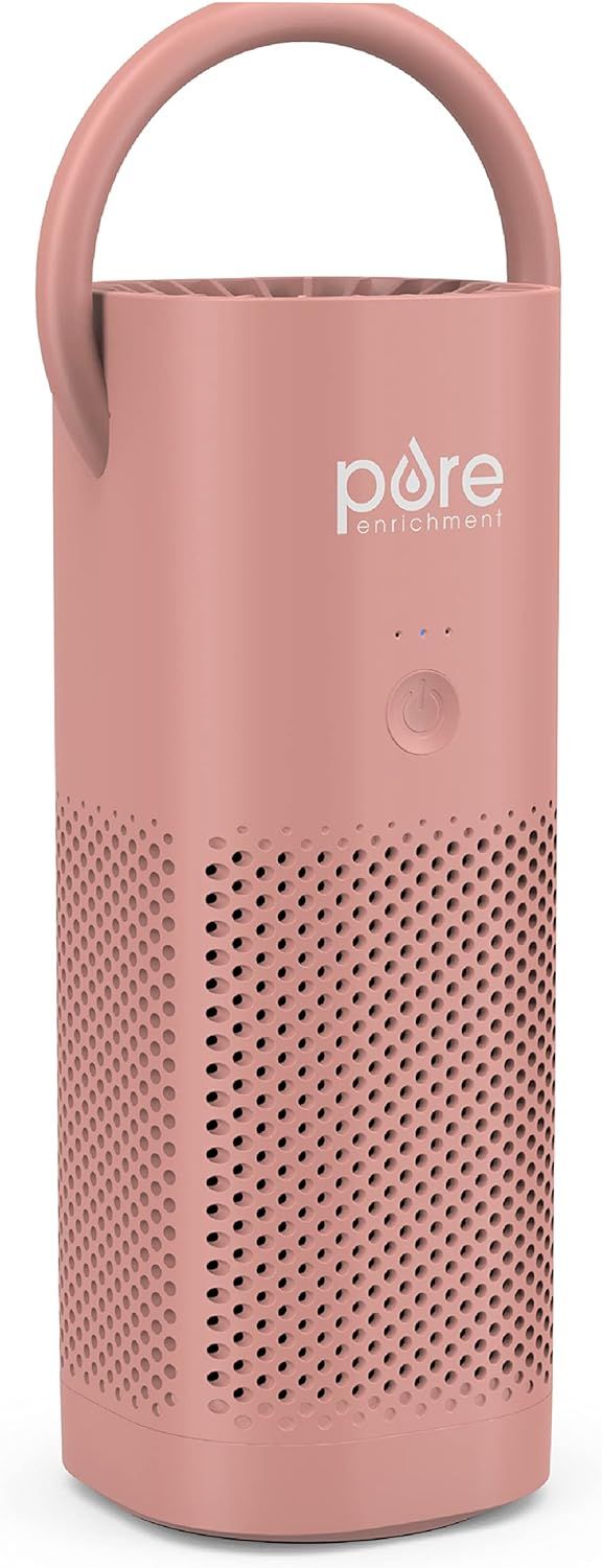 Pure Enrichment® PureZone™ Mini Portable Air Purifier - Cordless True HEPA Filter Cleans Air &... | Amazon (US)