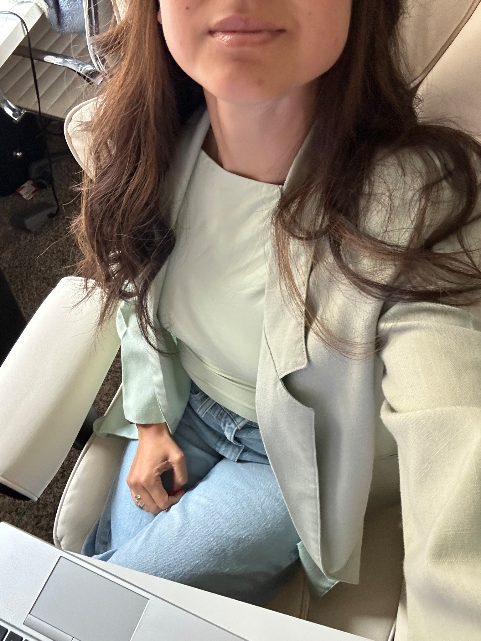 Working from home but trying to be comfy and professional

#LTKootd #LTKdayinmylife #LTKWorkwear
