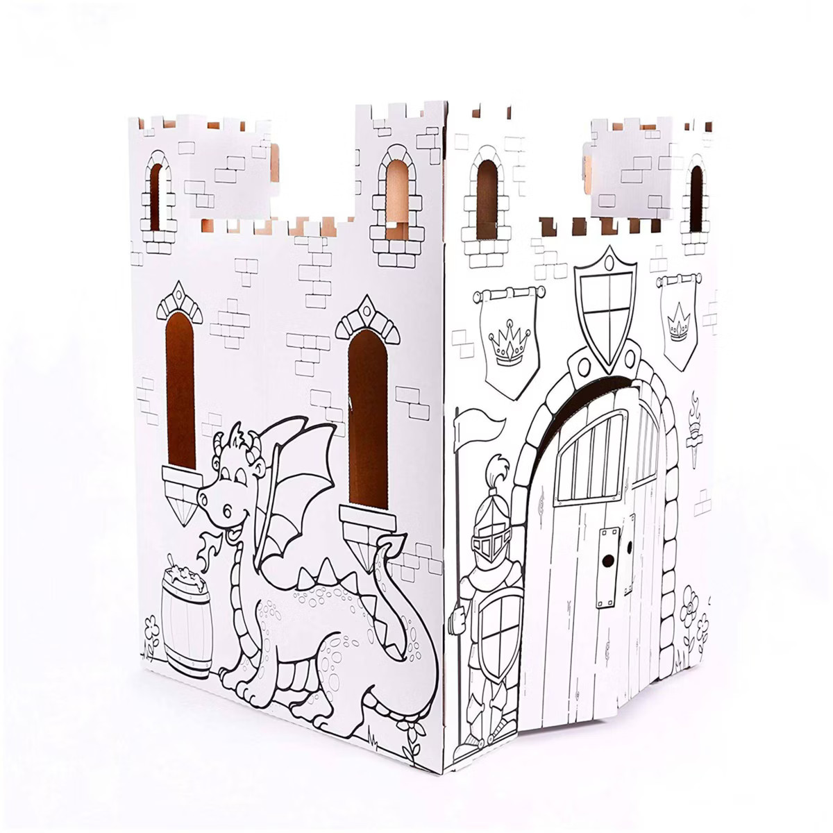 Easy Playhouse Fairy Tale Castle: Cardboard House for Kids | Target