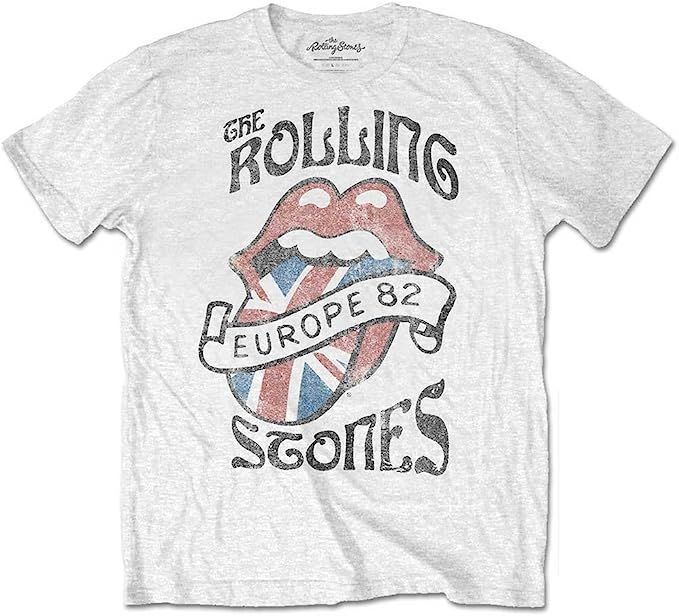 Rolling Stones The Men's Europe 82 Tee Shirts | Amazon (US)