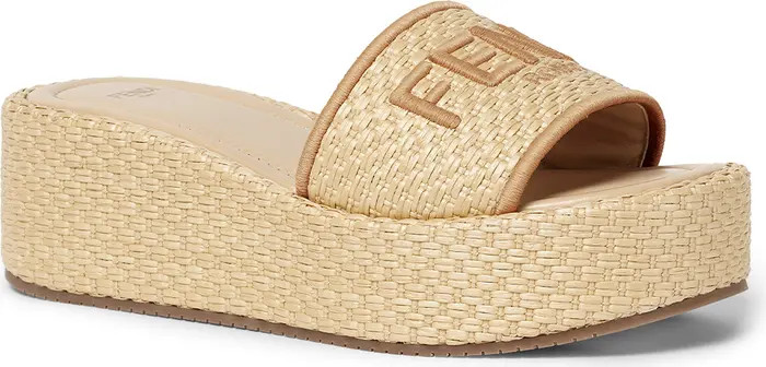 Fendi Sunshine Platform Wedge Slide Sandal (Women) | Nordstrom | Nordstrom
