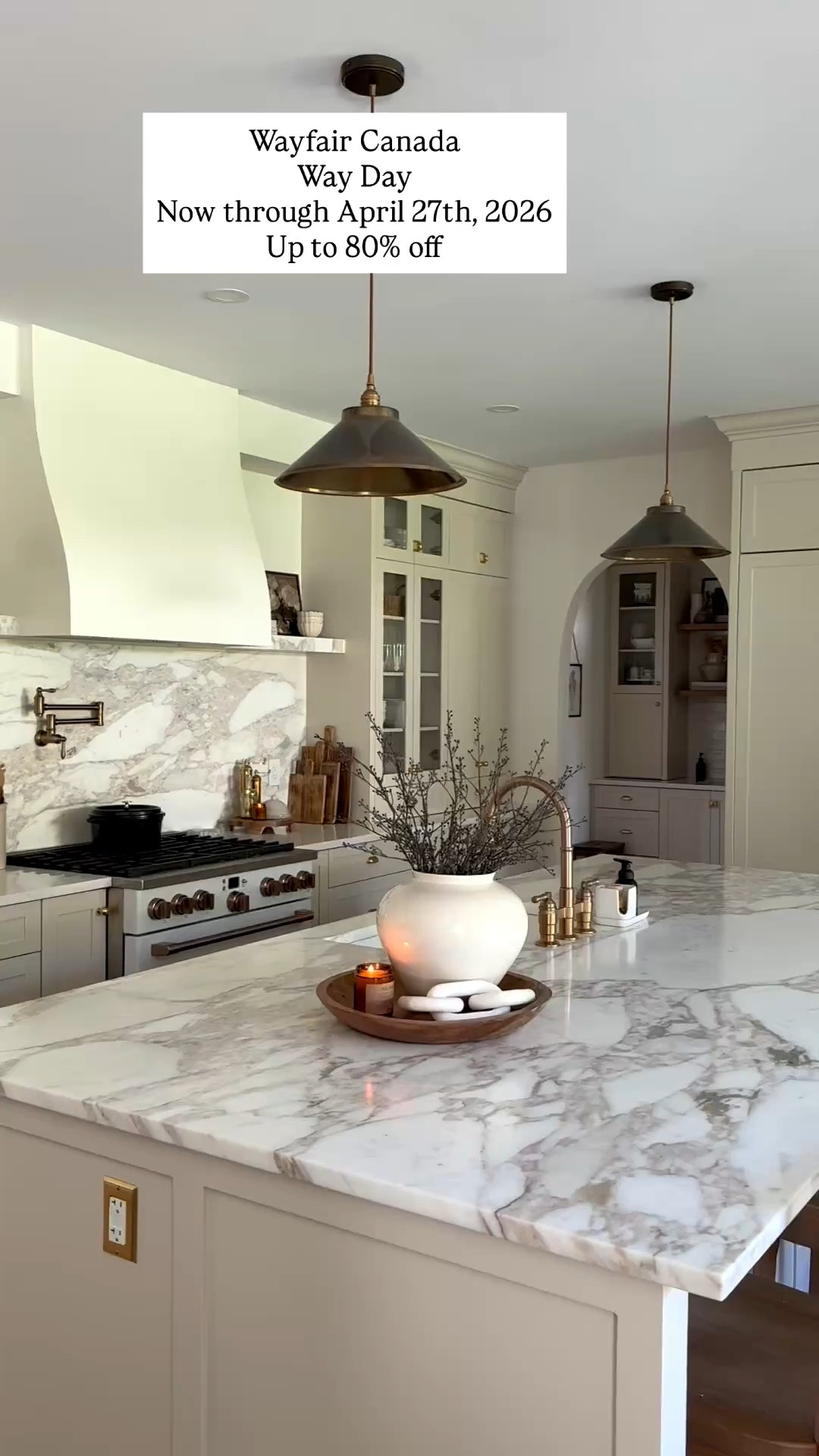 Now is the perfect time to shop for furniture, rugs, decor, lighting and more during
Wayfair Canada’s Way Day Event. Now through April 27th, 2026. Lots of incredible savings, up to 80% off. @wayfaircanada #WayfairCAHome #WayfairCAPartner