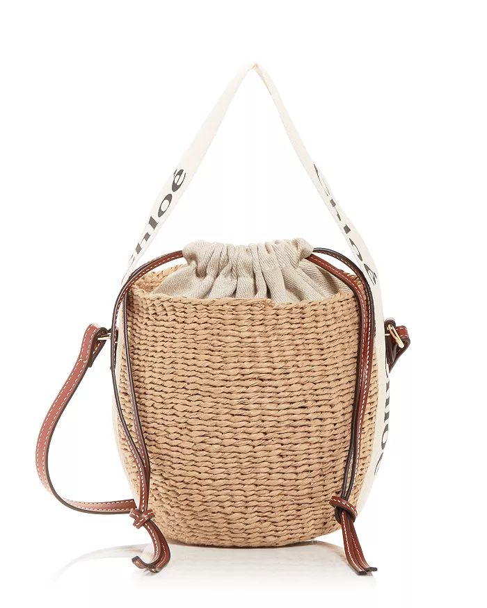 Woody Small Woven Basket Shoulder Bag | Bloomingdale's (US)