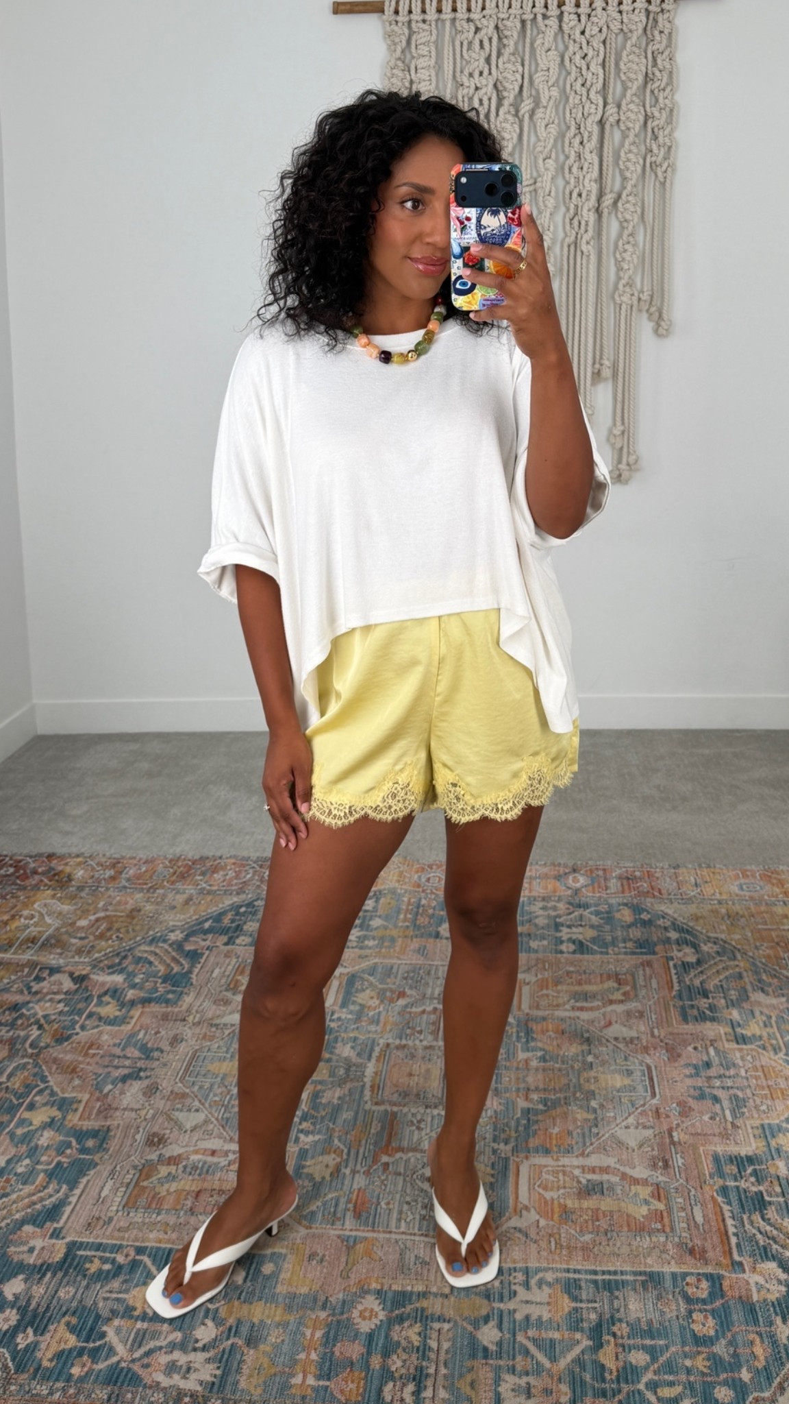 Size XL in shirt, M in shorts!
Old navy, ootd, mom style

#LTKootd #LTKMidsize #LTKmomlife