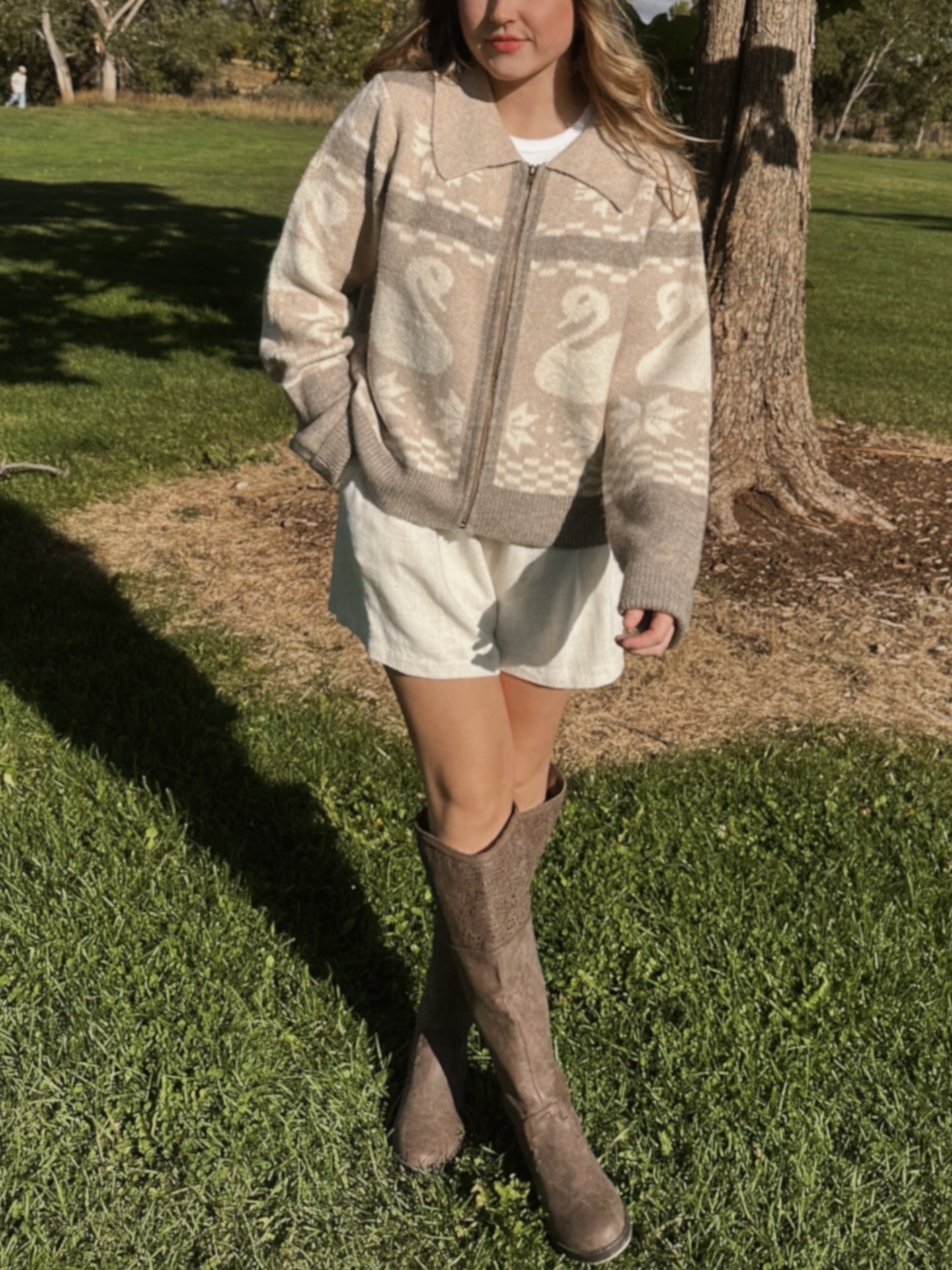 Winter to spring outfit 🦢🫶🏼