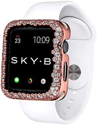 SKYB Champagne Bubbles Rose Gold Protective Jewelry Case for Apple Watch Series 1, 2, 3, 4, 5 Dev... | Amazon (US)