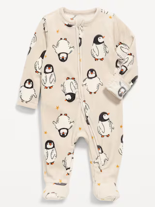 Velvet 2-Way-Zip Sleep & Play Footed One-Piece for Baby | Old Navy (US)
