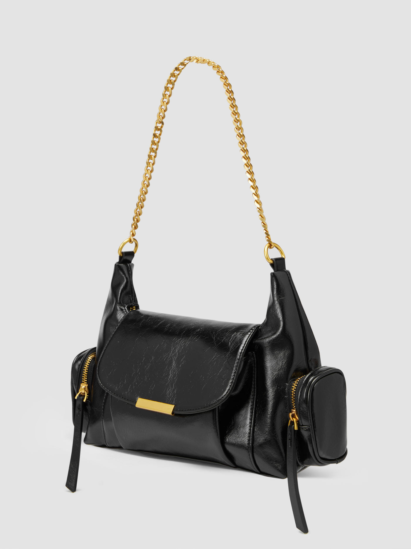 Faux Leather TWO-WAY POCKET CROSSBODY BAG For School Daily Casual Date Party/Clubbing Coffee Shop... | Cider