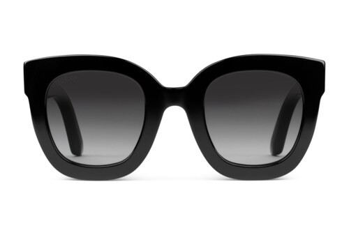 Round-frame acetate sunglasses with star | Gucci (US)