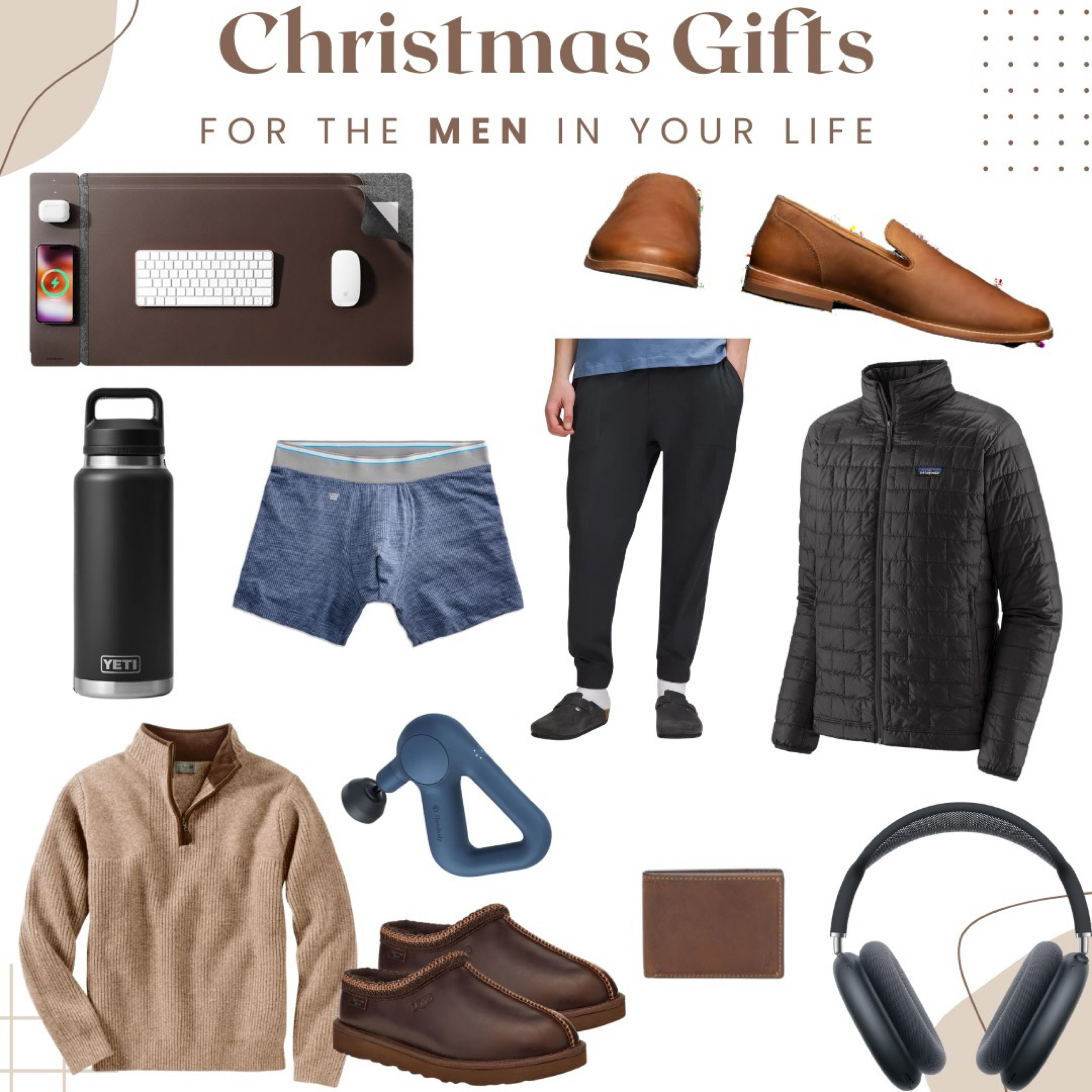 Christmas gift guide for the men in your life 

#giftguideforhim

#LTKGiftGuide