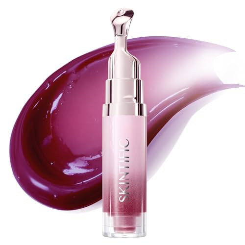 SKINTIFIC Brightening Lip Serum, Hydrating & Plumping (07U Berry Velvet) | Amazon (US)