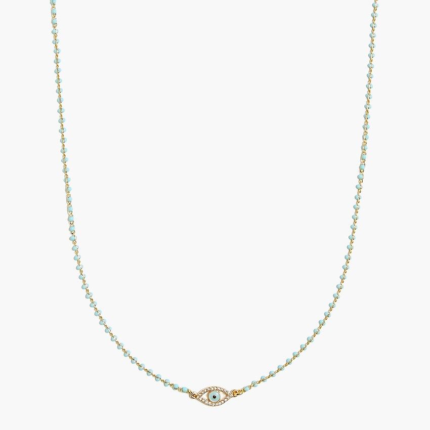 Beads and chain choker necklace | J.Crew Factory