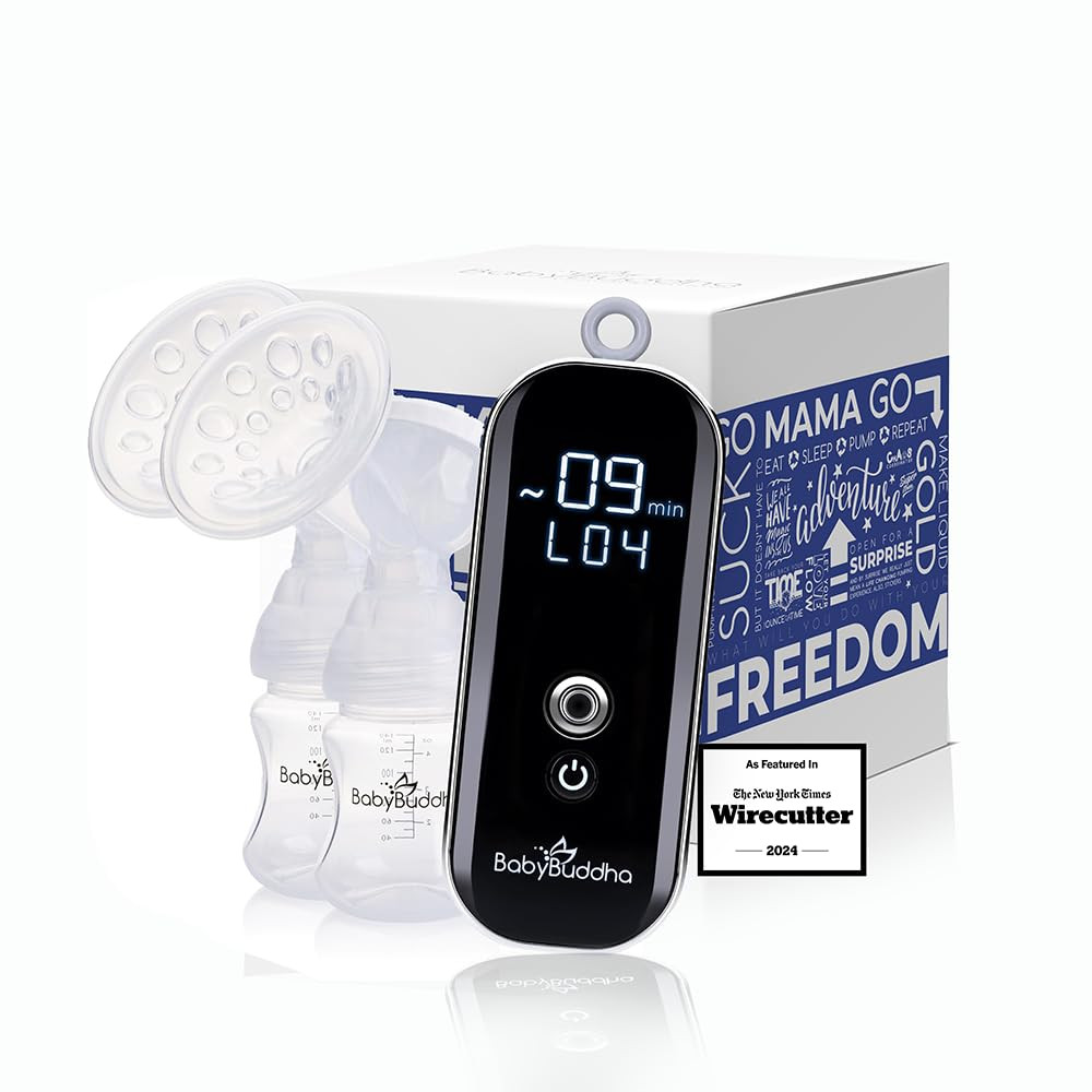 BabyBuddha Breast Pump 2.0, Primary & Portable with 3 Modes & 21 Levels of Control (Soft Stimulat... | Amazon (US)