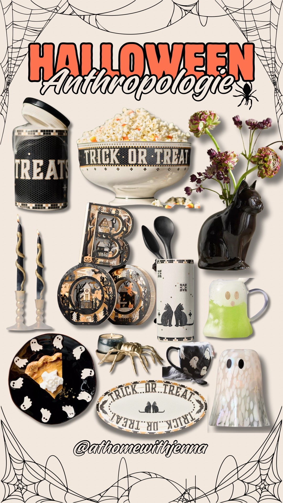Anthropologie really said trick or treat yourself this year 👻🖤
From ghost mugs to black cat vases and the cutest spooky serveware—this Halloween drop is everything. Which piece are you grabbing first?
🎃 Linked it all for you @athomewithjenna!
#AnthropologieHome #HalloweenDecor #SpookySeasonVibes #LTKhome #AnthroFinds

#LTKHome #LTKSeasonal #LTKParties