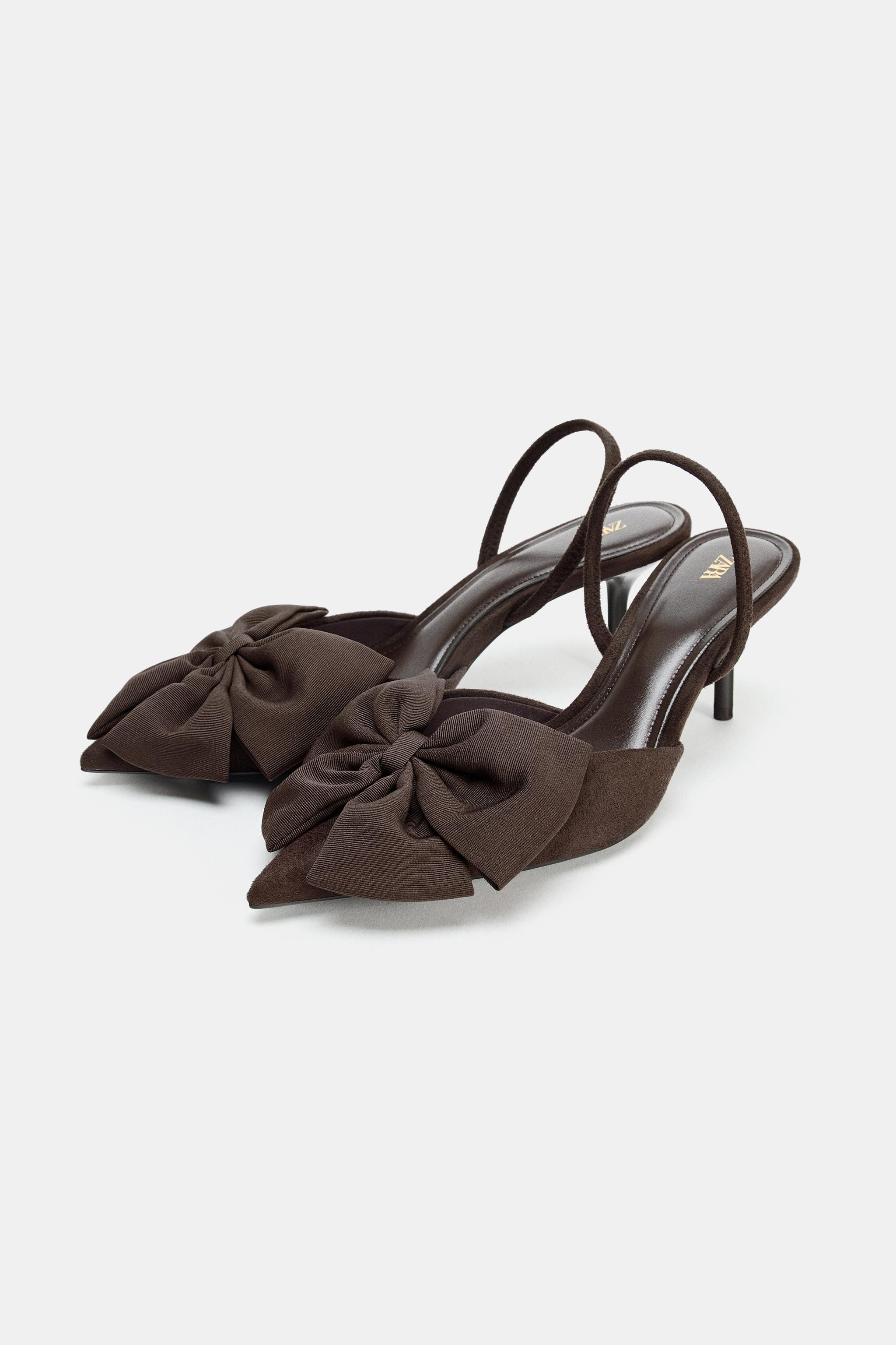 BOW DETAIL HEELS | Zara US