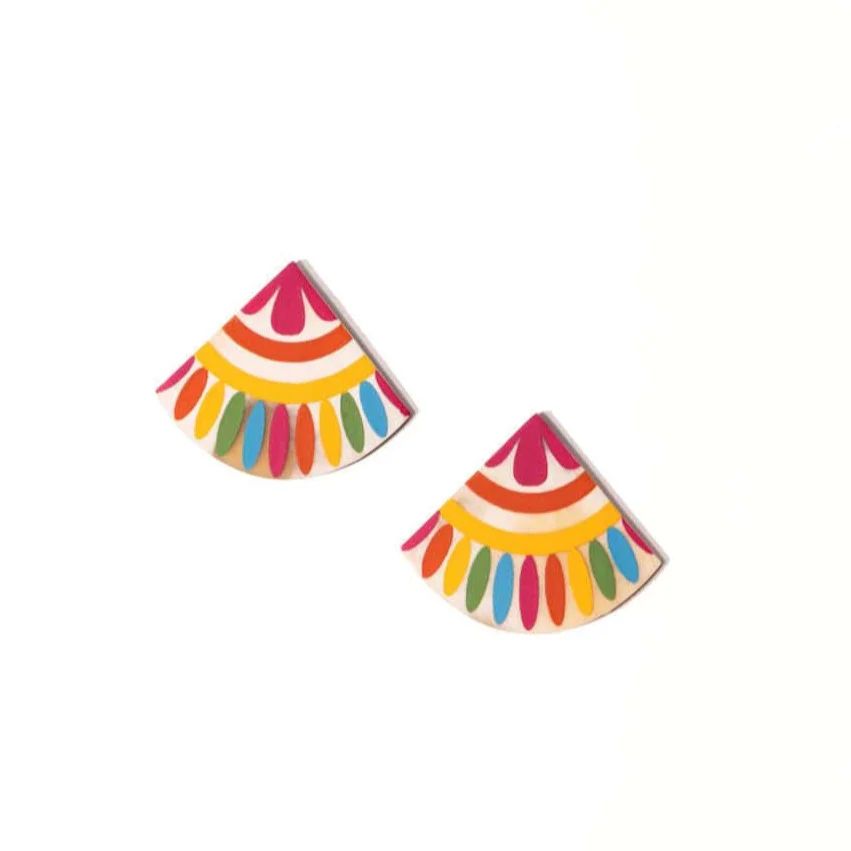 Spanish Tile Earrings | Sunshine Tienda