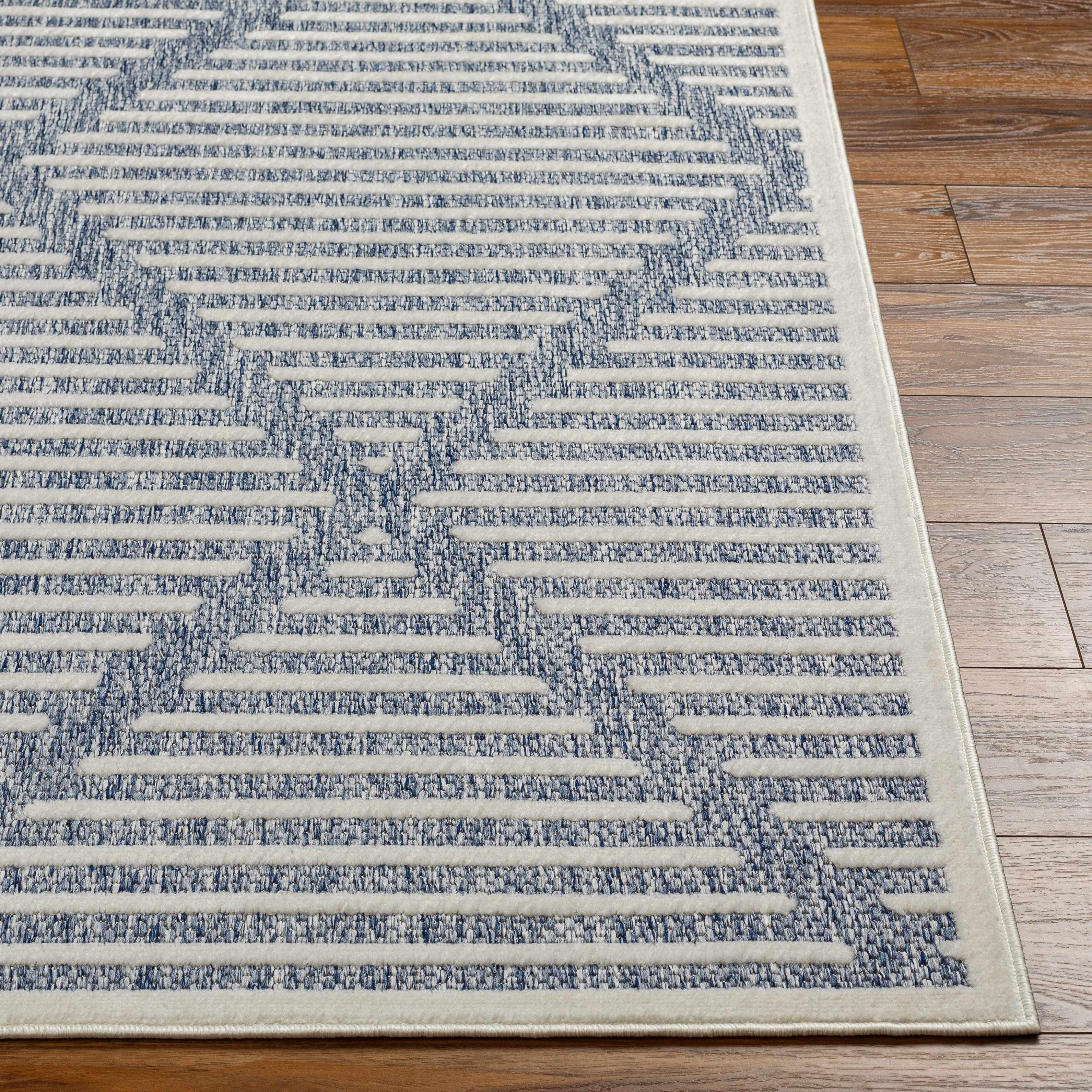 Blue Anah Outdoor Rug | Boutique Rugs