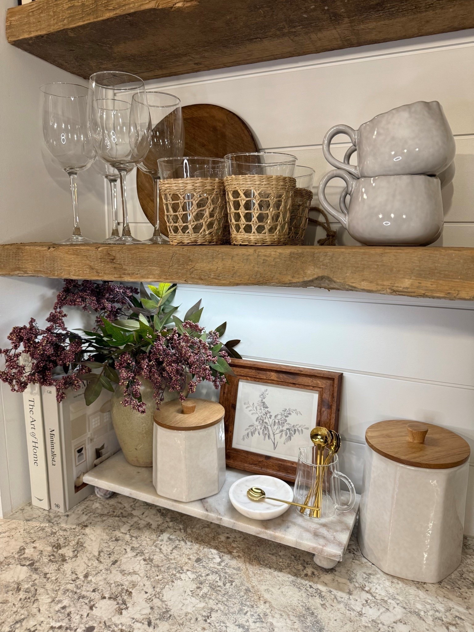 Target Counter Decor Edit

Follow @farmtotablecreations on Instagram for daily home finds & styling ideas.

I’m such a sucker for a pretty counter vignette, and these new Target pieces instantly elevated this little moment. The marble tray, canisters, and framed artwork are from Target and layer in so beautifully with pieces I already had. It’s such an easy way to refresh your counters and create a warm, collected look with minimal effort.

One Dusty plum stem used in vase.

#counterdecor #countertopdecor #countervignette #targethome #targetfinds #targetdecor #neutralhome #neutraldecor #homedetails #homeinspo #styledcounter #everydaydecor #simpledecor #modernneutral #homestyling #marbletray #decorativecanisters #counterstyle #homeaccents #target #amazonhome #mcgeeandco #studiomcgee



#LTKHome #LTKFindsUnder50 #LTKSaleAlert