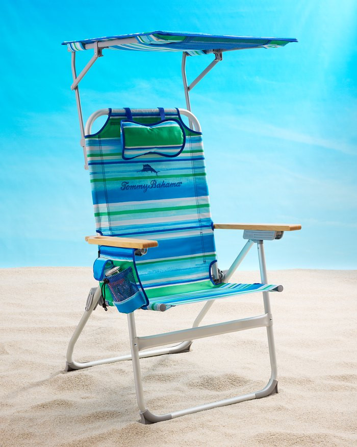 Tommy Bahama Verde Gardens Highboy Canopy Beach Chair | Tommy Bahama