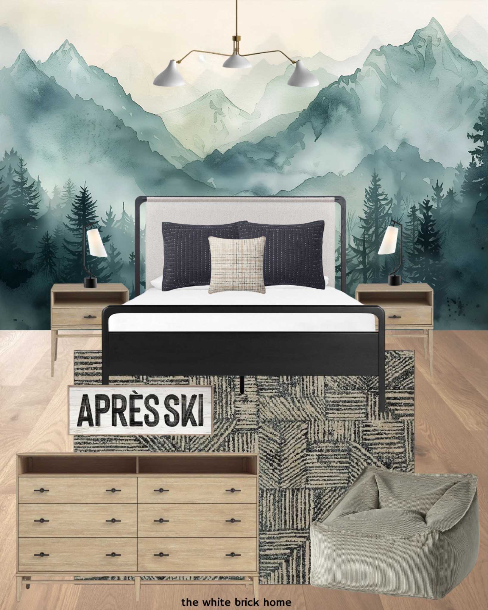This wall mural is an awesome way to make a statement in a bedroom! 

Teen boy, teen boys bedroom, teen bedroom ideas, wall mural, accent wall, kids room, modern kids room, boys room, boys bedroom, boys bedroom lighting, boys bedroom table lamp, boys bedroom rug, area rug, boys bedroom furniture, boys room chair, boys room bedding, boys room decor, boys room dresser, wayfair bedroom furniture, mountain bedroom, mountain themed bedroom, bedroom decor, ski bedroom, teen bedroom furniture, teen bedroom, wayfair, pottery barn teen, Etsy, wall decor.

#LTKFamily #LTKKids #LTKHome