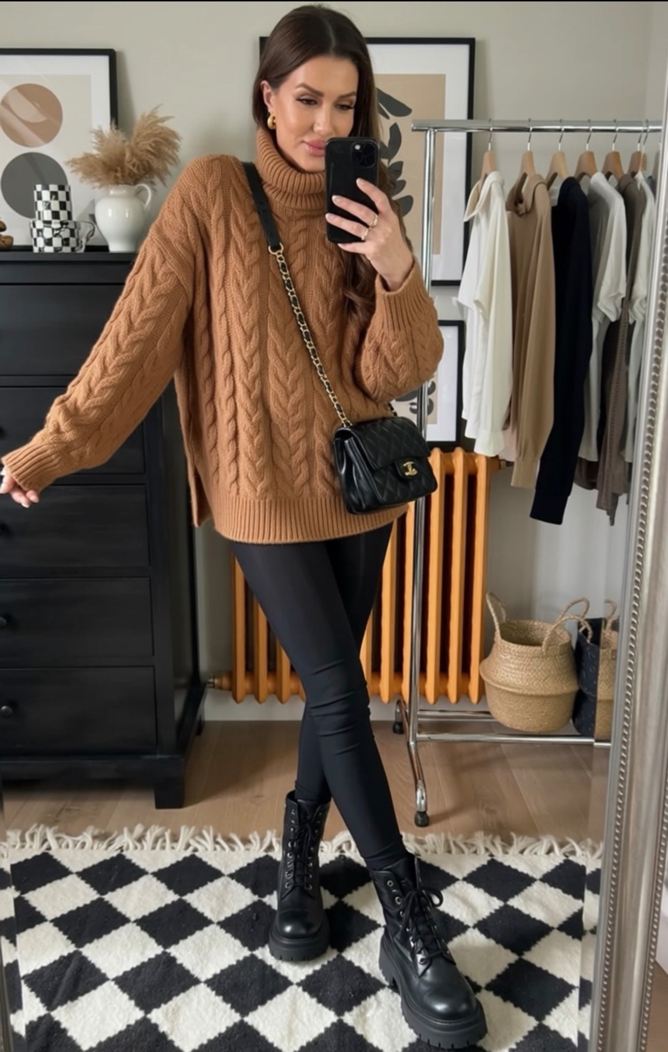 Cozy but make it polished ✨

An oversized knit, sleek leggings, and chunky boots = my go-to fall/winter uniform. 

Comfortable enough for everyday, elevated enough to feel put together. Linked everything so you can shop the look easily 🖤

#LTKstyle #LTKfashion #LTKFinds #LTKlook #LTKootd #LTKdaily #CozyChic #EverydayStyle #FallStyle #WinterStyle #NeutralStyle

#LTKTall #LTKdayinmylife #LTKMidsize