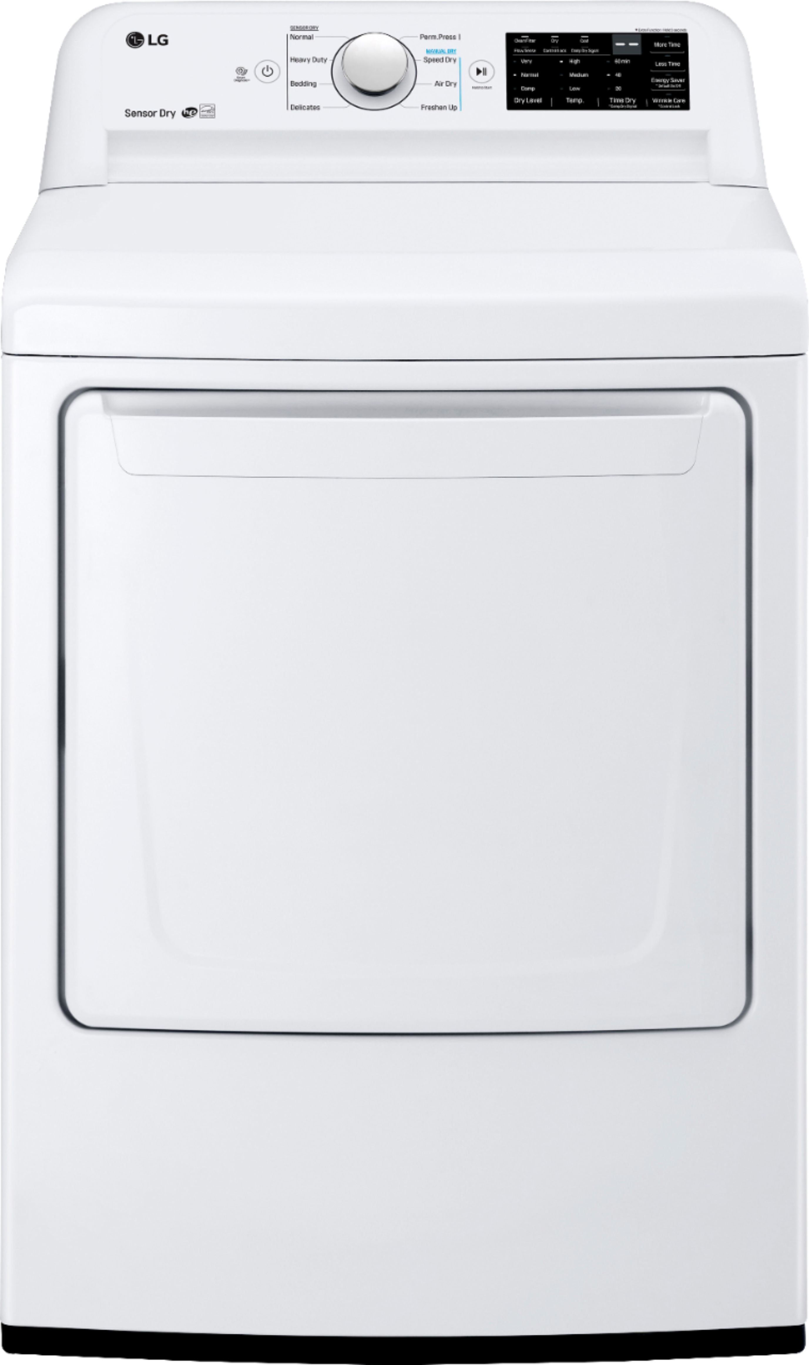 LG 7.3 Cu. Ft. Electric Dryer with Sensor Dry White DLE7100W - Best Buy | Best Buy U.S.