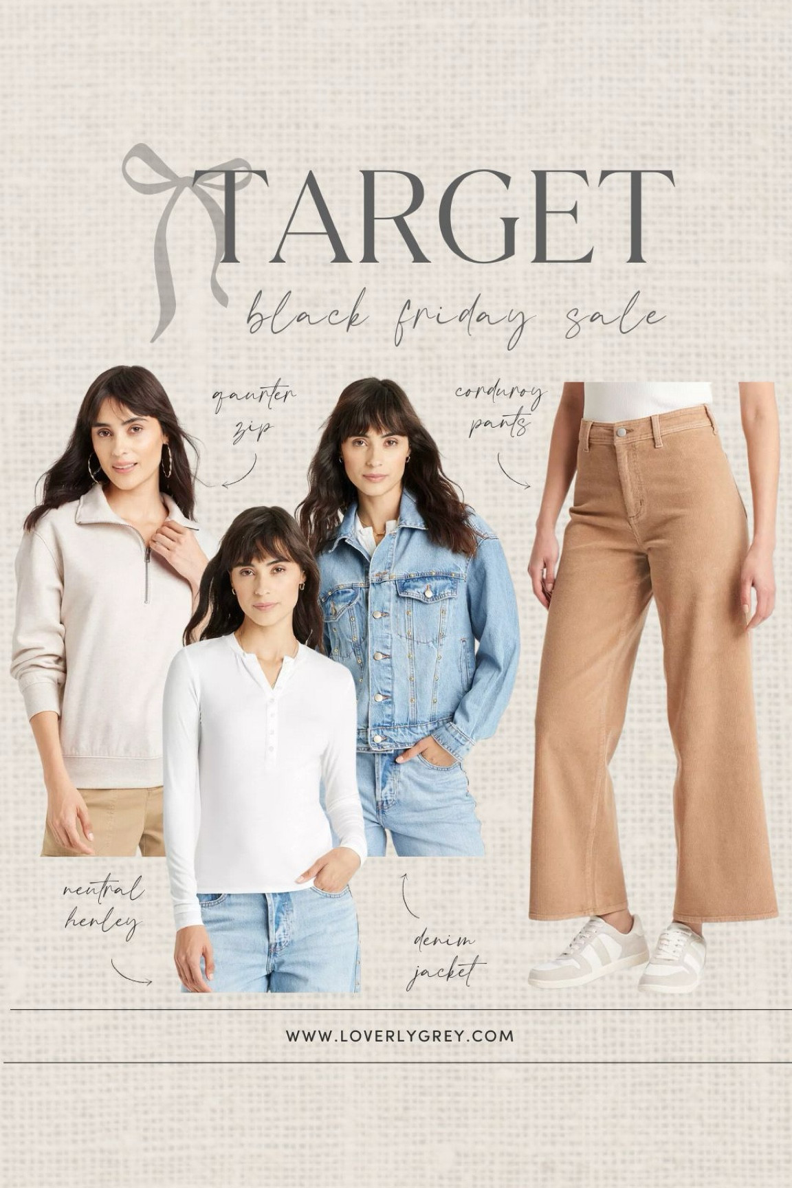 Target Black Friday Sale finds! These cropped flare corduroy pants and denim jacket are great wardrobe staples. Loverly Grey, Black Friday 

#LTKStyleTip #LTKSeasonal #LTKSaleAlert