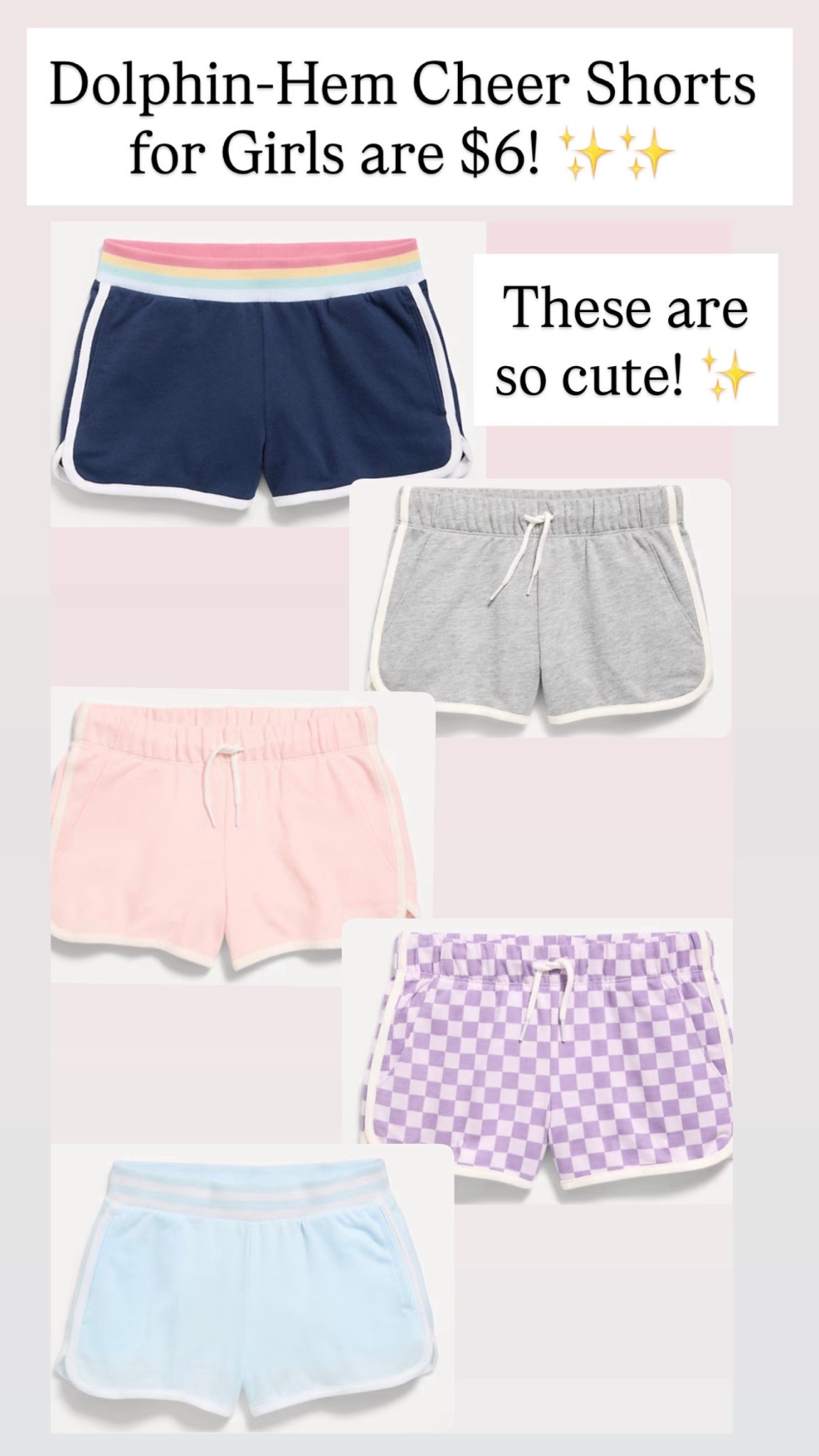 Dolphin-Hem Cheer Shorts for Girls are $6

#LTKSaleAlert #LTKKids
